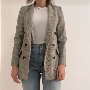 Zara Blazer Plaid